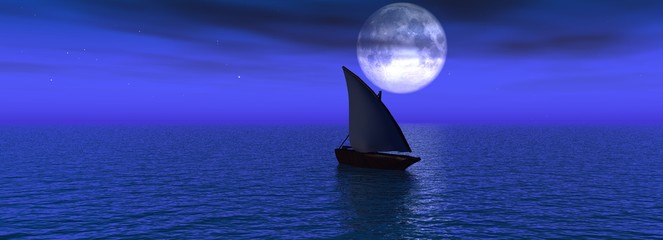 sea night