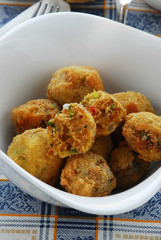 Polpettine di nasello - secondi di pesce del Veneto