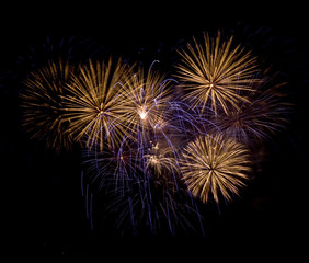 feux d'artifices