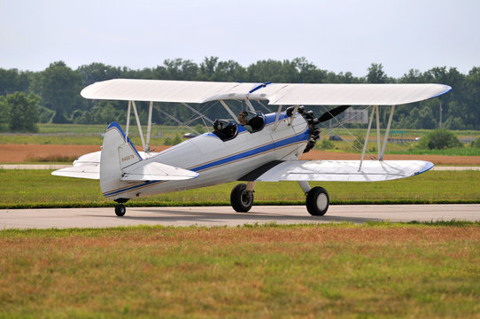 Vintage PT-17 Aircraft
