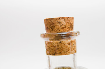 neck bottles, cork to shut up