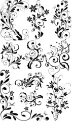 ornamental design elements - vector