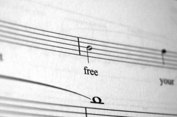 Freedom Music Notation