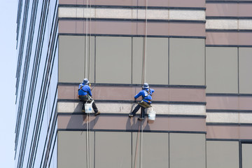 Two Window Washers