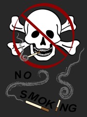 no smoking poster