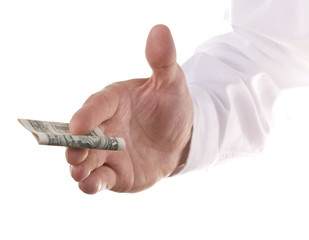 Giving money