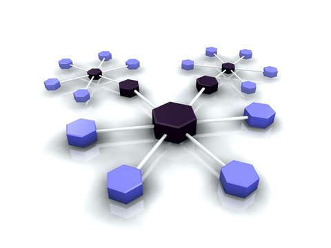 R&eacute;seau en heptagone