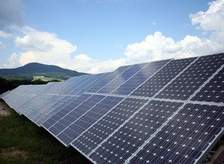 Solar panels - ecology energy