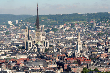 Naklejka premium Toit de Rouen
