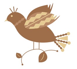 Abstract bird