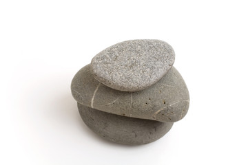 Fototapeta na wymiar Stacked stones