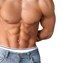 Fototapeta premium Sexy Muscular Torso