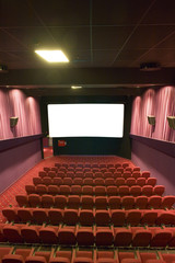 empty cinema auditorium