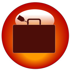 red icon with luggage marked with name tag