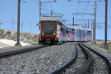 Fototapeta premium Zahnradbahn