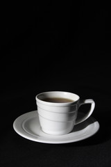 Cup black coffee