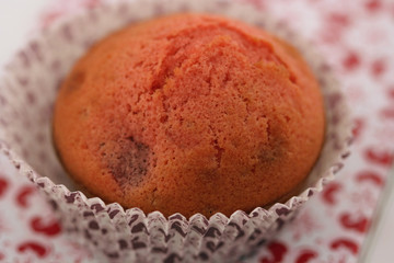 Muffin aux cerises