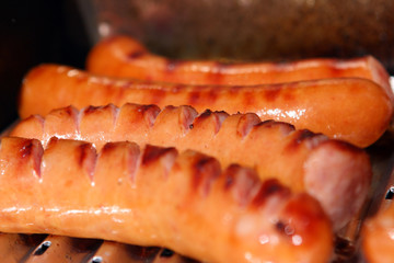 grilled sausages