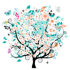 Bautiful floral tree