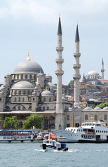 Fototapeta na wymiar Stambuł Turcja Mosque New