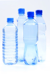 bottles of water