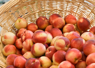 White peaches