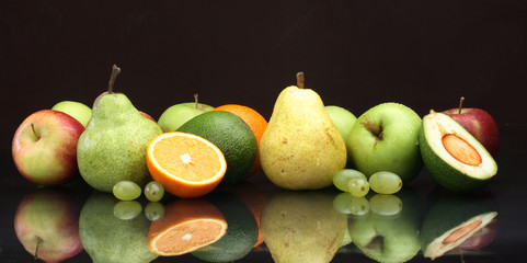 The various fruit useful to health, still-life
