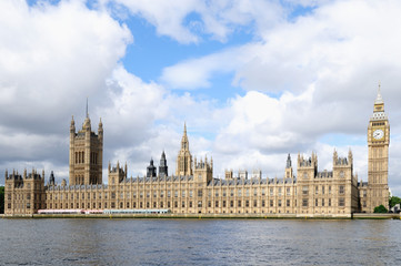 Fototapeta na wymiar The Houses of Parliament