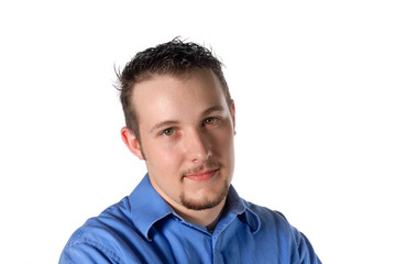 Obraz premium Serious business man