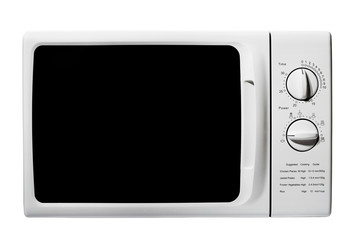 microwave oven isolated on a white background