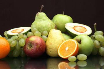 The various fruit useful to health, still-life