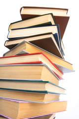 The Books built in high pile.