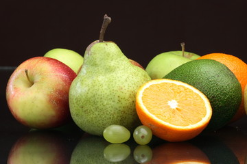 The various fruit useful to health, still-life