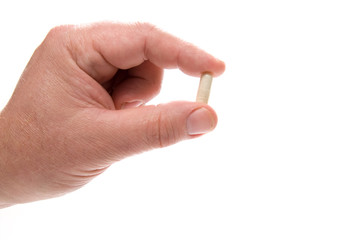 Holding Prescription Medication