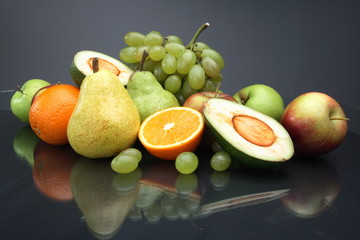 The various fruit useful to health, still-life