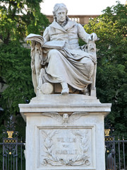 statue, wilhelm von humboldt, berlin