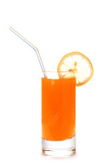 Glass of orange juice