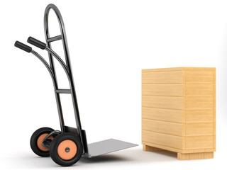barrow truck and box