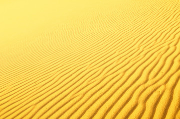 highly detailed texture of sand dunes