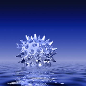 virus isoliert wasser