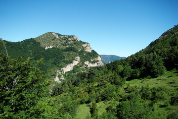 Fototapeta na wymiar Le bénal,Haute vallée de l'Aude