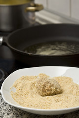 Pork burgers