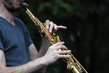 Sax Alto at a Concert