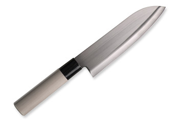 Japanese Kitchen Knife with Clipping Path