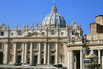 Fototapeta premium basilique saint Pierre de Rome