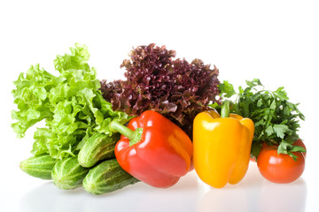 Still-life with vegetables