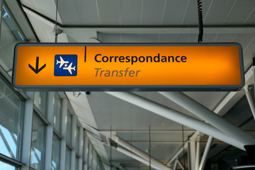 Aéroport - Correspondance