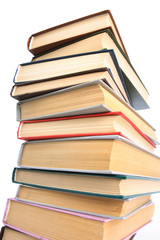 The Books built in high pile.