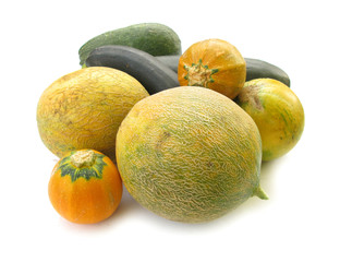 Melons and pumpkins