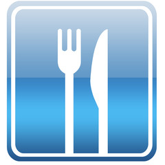 Fototapeta premium Simbolo ristorante